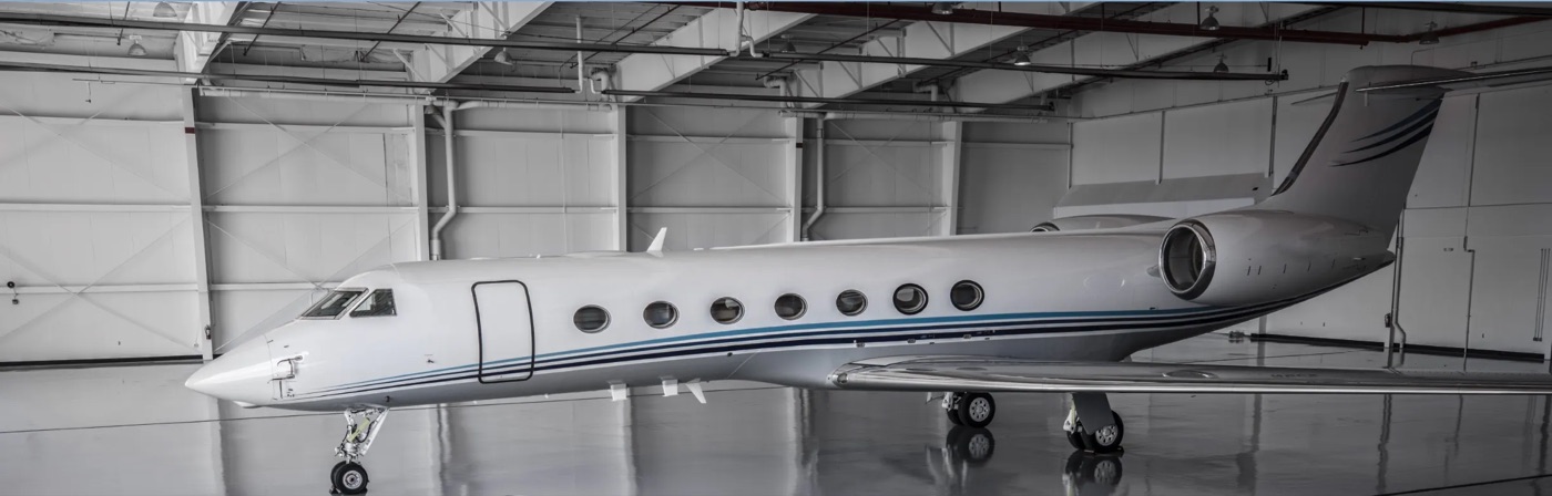 Gulfstream G550 cabin · Myrtle Beach